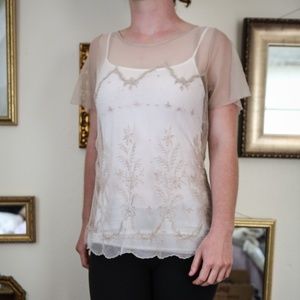 Urban Outfitters Sheer Top